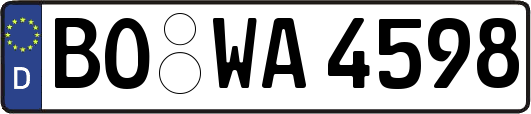 BO-WA4598