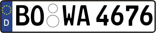 BO-WA4676