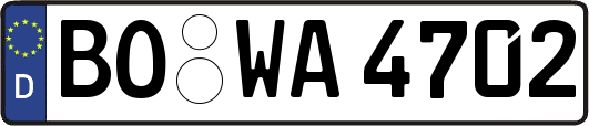 BO-WA4702