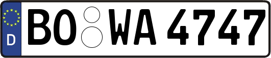 BO-WA4747