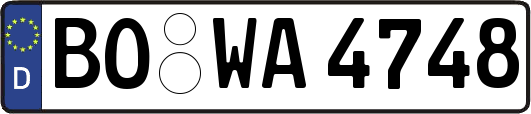 BO-WA4748