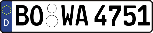 BO-WA4751