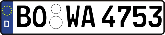 BO-WA4753