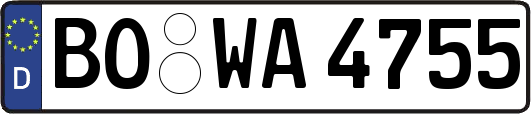 BO-WA4755