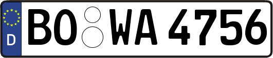 BO-WA4756