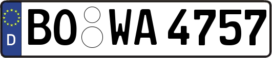 BO-WA4757