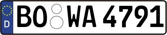 BO-WA4791