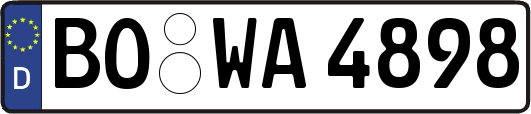 BO-WA4898