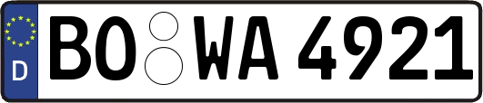 BO-WA4921