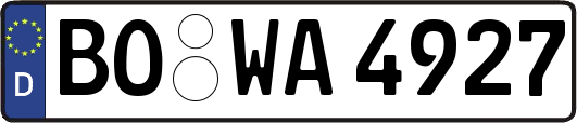 BO-WA4927