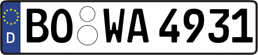 BO-WA4931