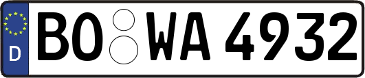 BO-WA4932