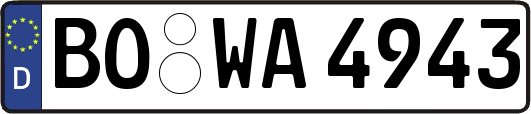 BO-WA4943