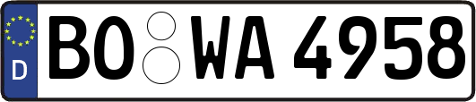 BO-WA4958
