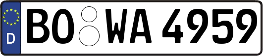 BO-WA4959