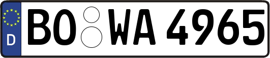 BO-WA4965