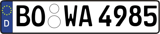 BO-WA4985