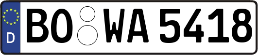 BO-WA5418