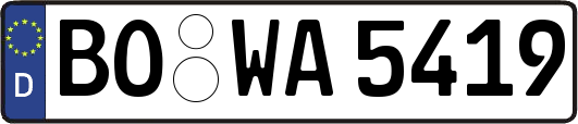 BO-WA5419