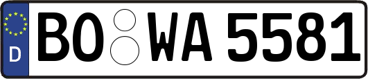 BO-WA5581
