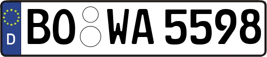 BO-WA5598