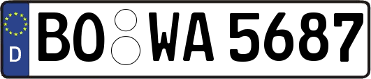 BO-WA5687
