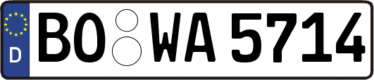 BO-WA5714