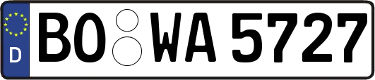 BO-WA5727