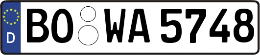 BO-WA5748