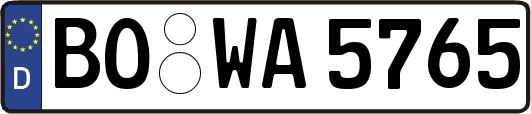 BO-WA5765