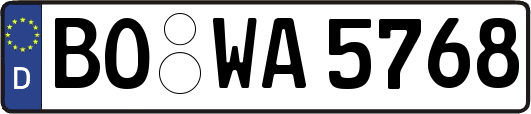 BO-WA5768