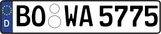 BO-WA5775