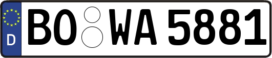 BO-WA5881