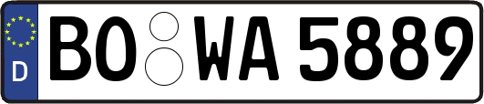 BO-WA5889