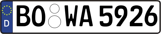 BO-WA5926