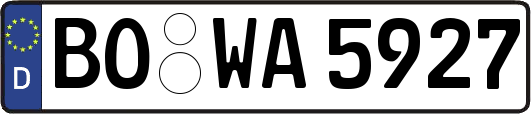 BO-WA5927