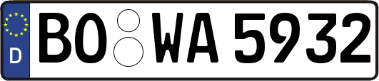 BO-WA5932