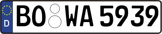 BO-WA5939