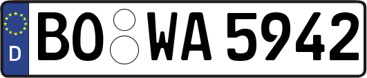 BO-WA5942