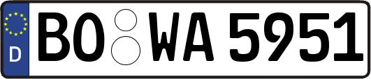 BO-WA5951