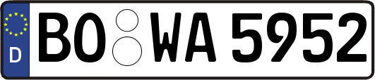 BO-WA5952