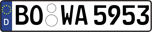 BO-WA5953