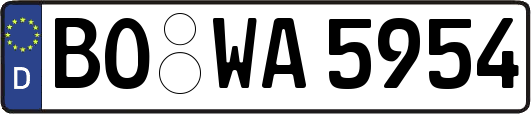 BO-WA5954