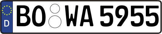 BO-WA5955