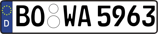 BO-WA5963