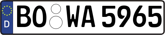 BO-WA5965