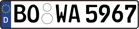 BO-WA5967