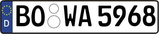 BO-WA5968