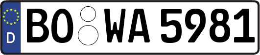 BO-WA5981