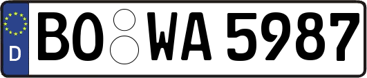 BO-WA5987